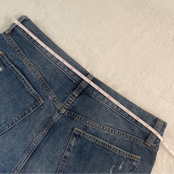 Free People Womens Sz 26 Sofia Short in Washed Denim Sz 26 - Picture 6 of 8
